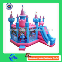 Chica princesa sueño bouncy castillo inflable bouncer